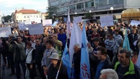 Protest "Zaustavite nasilje"